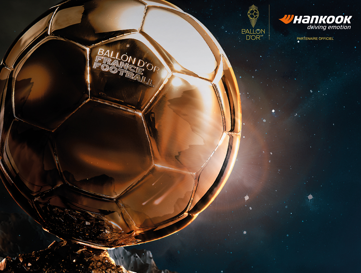 Asociación premium: Hankook es patrocinador oficial del Balón de Oro™